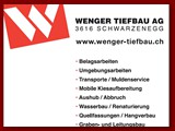 Wenger Tiefbau AG, Schwarzenegg